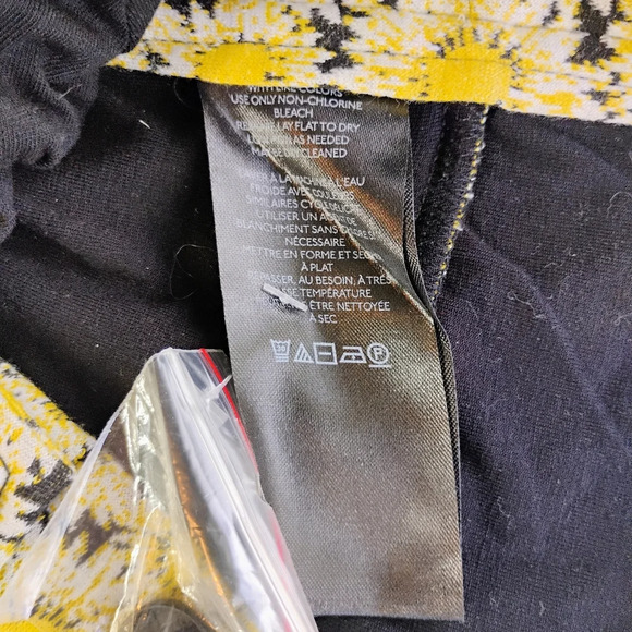 Maeve Anthropologie Cropped Daisy Print Tank Top Babydoll Side Buttons Size XS - Picture 6 of 10